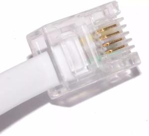 Cable Liso Para Telefono Rj Metros