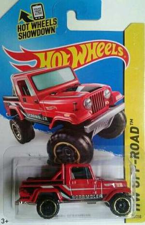 Carro Hot Wheels Jeep Scrambler Escala 1/64