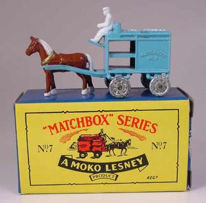 Matchbox Series Originals Nº 7 Carreta Leche Mokolesney