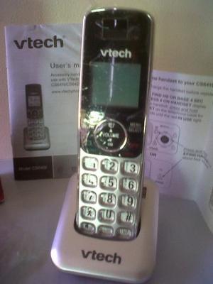 Teléfono Accesorio Inalámbrico Vtech Compatible Con Cs