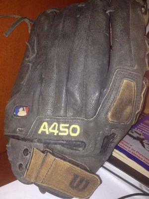 Guante De Beisbol Wilson Usado. Ademas De Una Pelota.