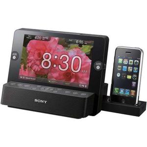 Radio Sony Reloj Iphone / Ipod Speaker Dock Con 7-pulgadas