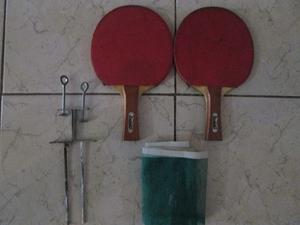 Raquetas Ping Pong Yashima Con Malla