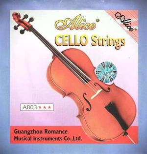 Vendo Set Cuerdas Para Cello Marca Alice Modelo 803