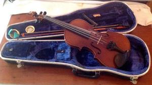 Violín Stradivarius 3/4 Copia Checoslovaca, Estuche Y Arco