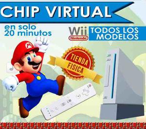 Chip Nintendo Wii + 4 Sorpresas Oficina Comercial - 20 Min