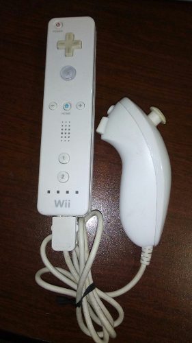 Control Wii Remote Y Nunchuk Originales Nintendo Wii Wii U