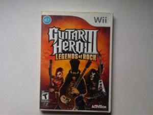 Guitar Hero 3 Juego Para Nintendo Wii Original