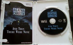 Juego De Wii Agatha Christie Original