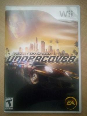 Juego De Wii Need For Speed Undercover Original