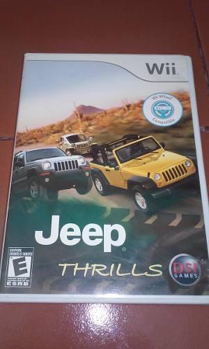 Juego Jeep Thrills Para Wii
