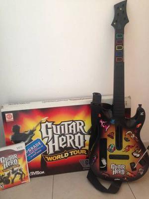 Juego Nintendo Wii Guitar Hero World Tour Original Usado