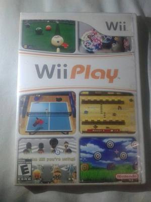 Juego Nintendo Wii Wii Play Original En Perfecto Estado