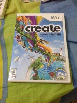 Juego Para Wii U Original Create