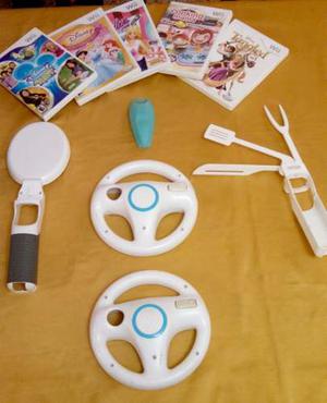 Juegos Originales + Accesorios Nintendo Wii