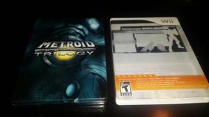 Metroid Trilogy Caja De Metal Impecable Acepto Cambio