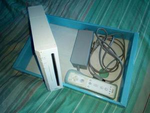 Nintendo Wii 1 Control + 1 Nunchuk + Chip + 6 Juegos