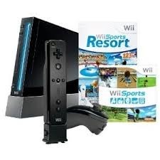 Nintendo Wii Negra Nueva