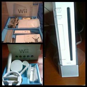 Nintendo Wii Original + Chip + Juegos Y Accesorios