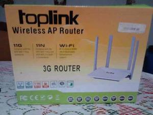 Router Inalambrica Toplink 300 Mbps 4 Antenas 3g Wifi