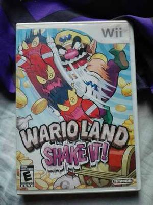 Wario Land Shake It! Original En Perfecto Estado Nintendo Wi