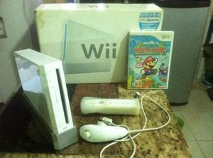 Wii Con Su Caja Y Accesorios