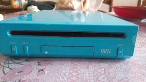 Wii En Color Azul Poco Uso