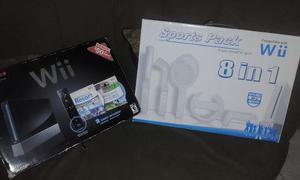 Wii Original Con Dos Juegos Incluidos Y Accesorios