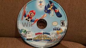 ¡click! Mario Sonic Olympic Vancouver Deportes Original Wii