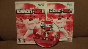 ¡click! Mlb 2k11 Beisbol Deporte Original Wii