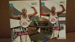 ¡click! Nba Live 9 All Play Basket Deporte Original Wii