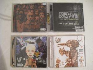 Korn Colección 4 Cd's Como Nuevos - Precios Varios