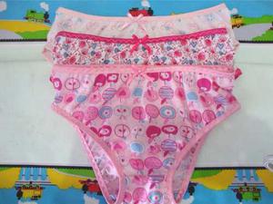 Pantaletas De Niñas En Algodón. Tallas 