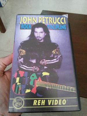 Vhs Rock Discipline Clinica De John Petrucci