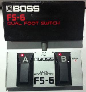 Boss Fs-6 Dual Footswitch