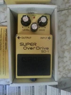 Pedalera Boss S D - 1 Overdrive