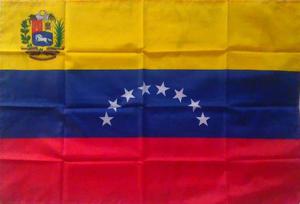 Bandera De Venezuela 8 Estrellas 1m X 0,7m