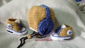 Gorros Tejidos Crochet Bebes, Niñas(os), Adultos Venezuela