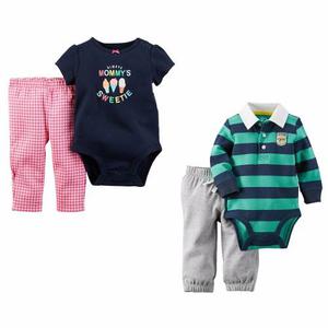 Ropa Carters Bebes Conjunto De 2 Piezas Para Niños Y Niñas