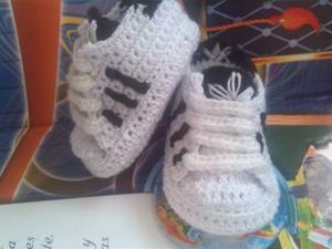 Zapatos Tejidos Para Bebe