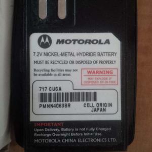 Bateria Para Radio Portatil Motorola Pro Gp