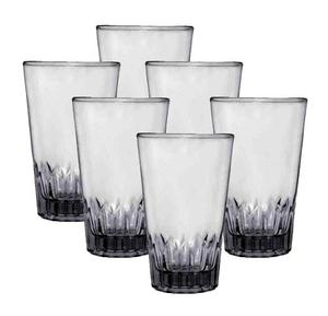 Juego De 6 Vasos De Vidrio Triana 10 Oz Envio Gratis