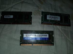 Memoria Para Lapto Ddr2 Y Ddr3 1 Gb Y 2gb