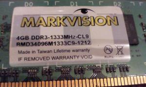 Memoria Ram 4 Gb Ddr Mhz Markvision