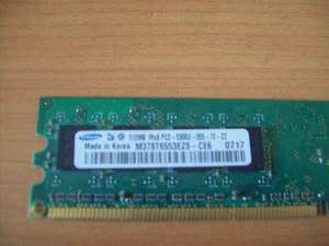 Memoria Ram 512 Mb Ddr Mhz Samsung - Pc