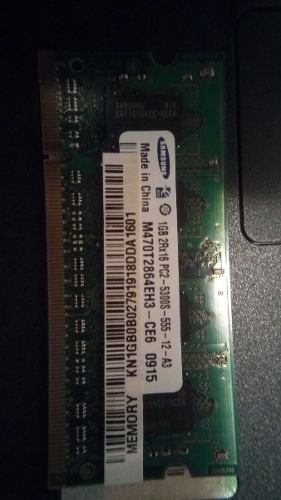 Memoria Ram Ddr2 De 1 Gb Marca Samsung Para Lapto