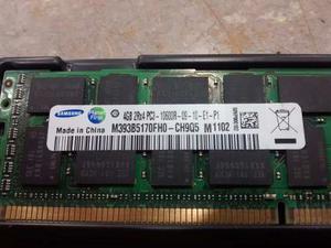 Memoria Ram Servidor Dd Pc3 4gb Samsung En Blister 15$