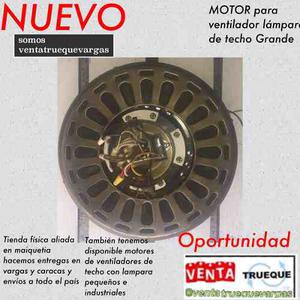 Motor De Ventilador Techo Con Lampara Nuevo