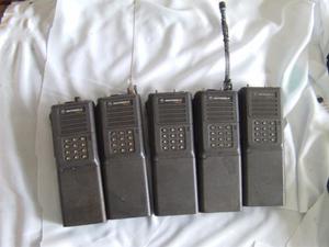 Para Repuesto 5 Radios Motorola Classic Con Sus Cargadores