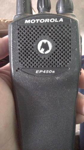 Radio Ep 450s Motorola Con Antena Y Bateria